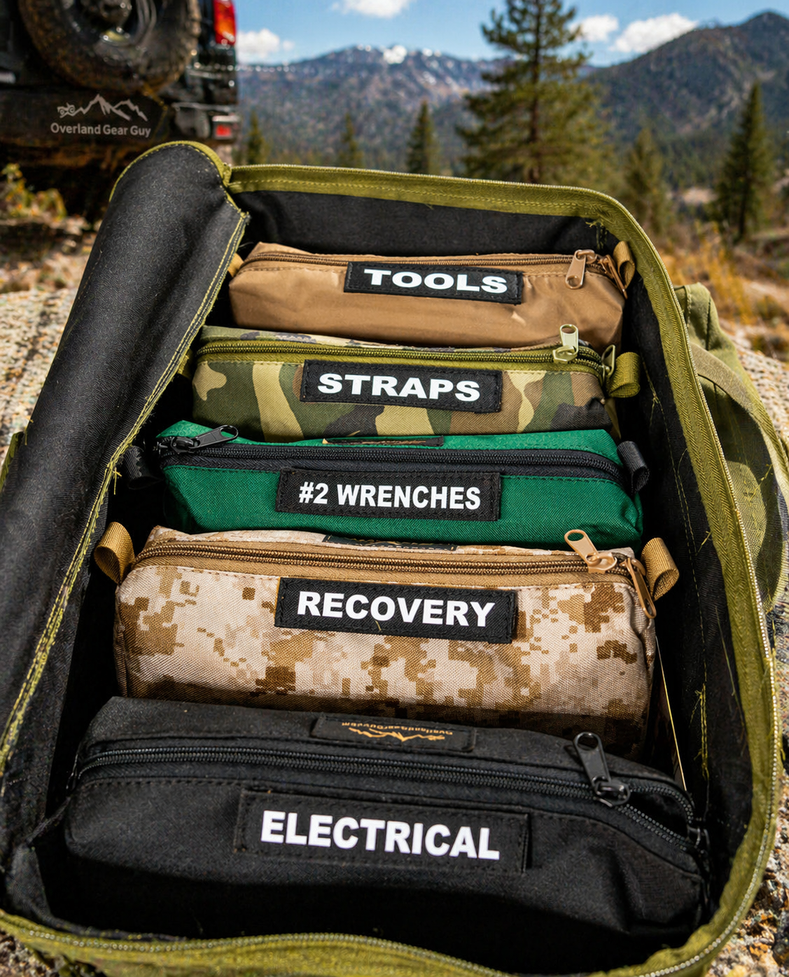 bag gear Overland Tool Bag Organizer