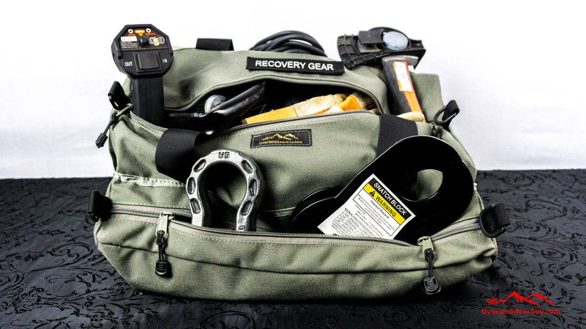 Overland Recovery Gear Bag - Off Road Recovery Gear Storage Bag