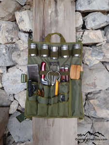 Back Country Utensil Pouch - Boondocking Camp Kitchen Utensil Organizer by Overland Gear Guy