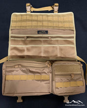 Load image into Gallery viewer, Aspen Seat Organizer by Overland Gear Guy - Coyote Tan Custom Vehicle Organization
