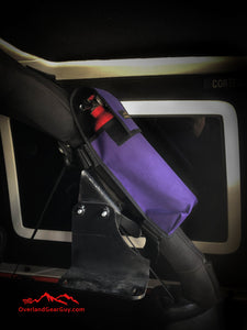 Jeep Fire Extinguisher Pouch Purple