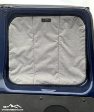 Load image into Gallery viewer, Ford E350 Van Deluxe Insulated Magnetic Rear Door Window Covers by Overland Gear Guy