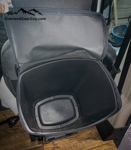 Medium Headrest Trash Bag, Campervan Trash Bag by Overland Gear Guy