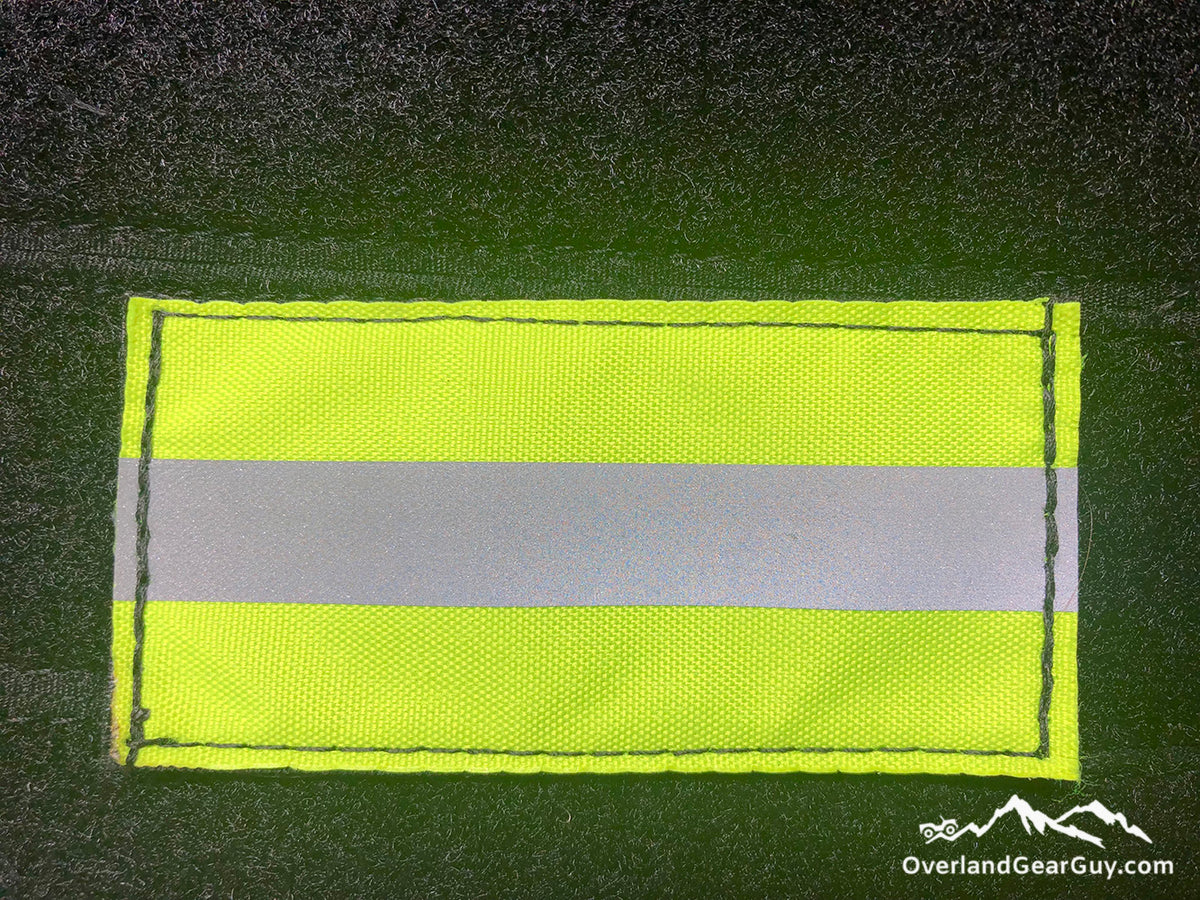 Reflective Patch Fluorescent Lime, Reflective Patches by Overland Gear Guy