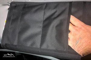 Sprinter Sun Visor Pouch by Overland Gear Guy Back View