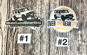 OverlandGearGuy.com Sticker - Ineos -Jeep -Van -4runner