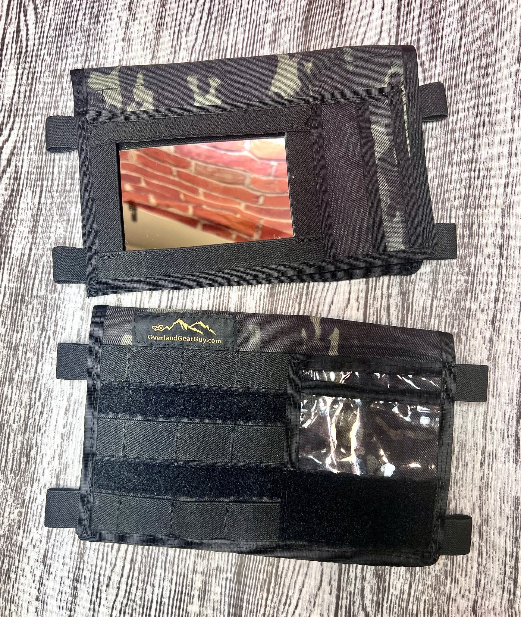 INEOS Grenadier MOLLE Visor Organizer With MIRROR Overland Gear Guy