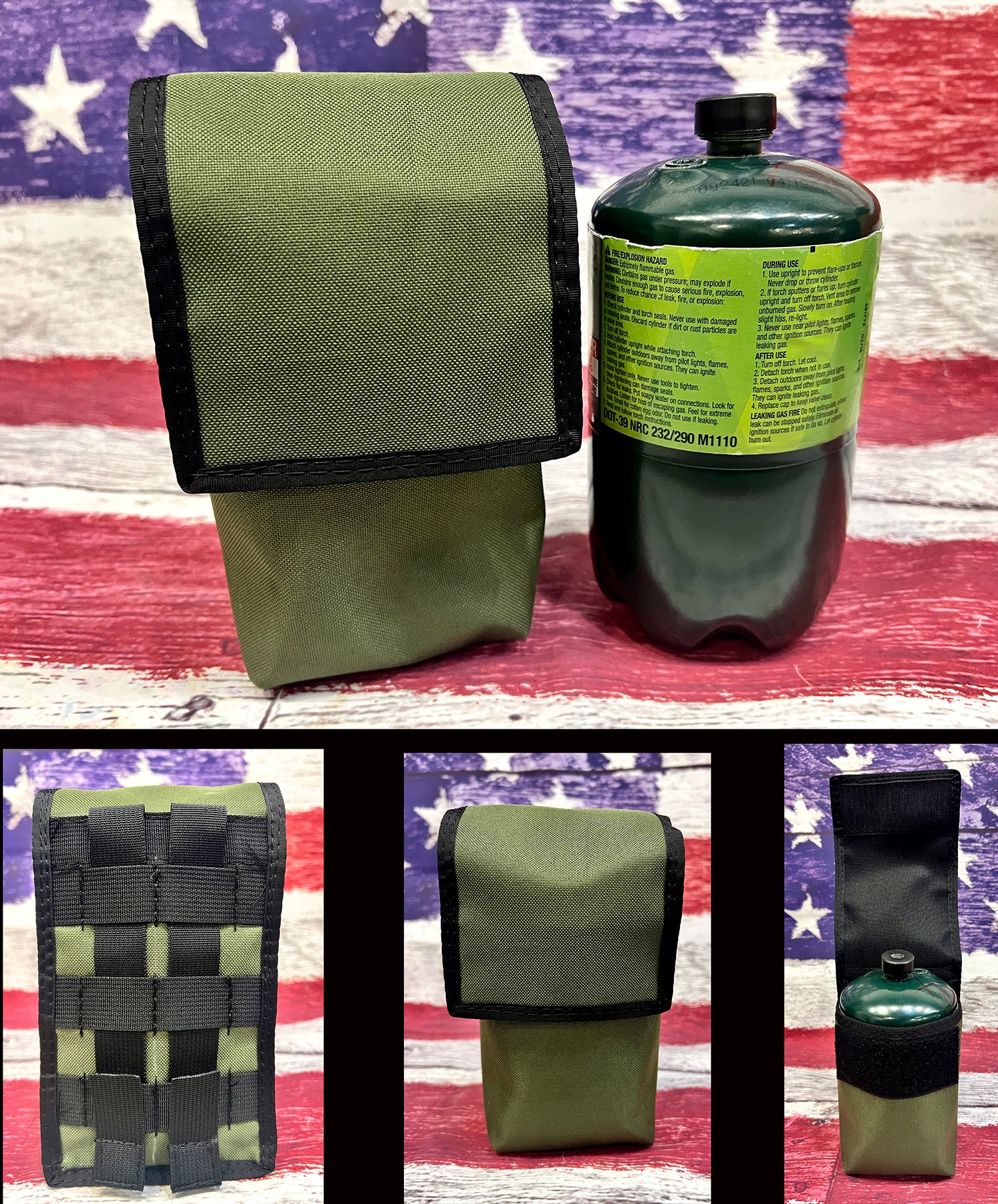MOLLE Pouch Inside Clear Front