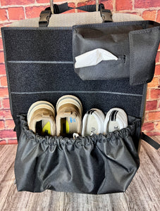 Shoe Organizer Pouch Modular Velcro Pockets