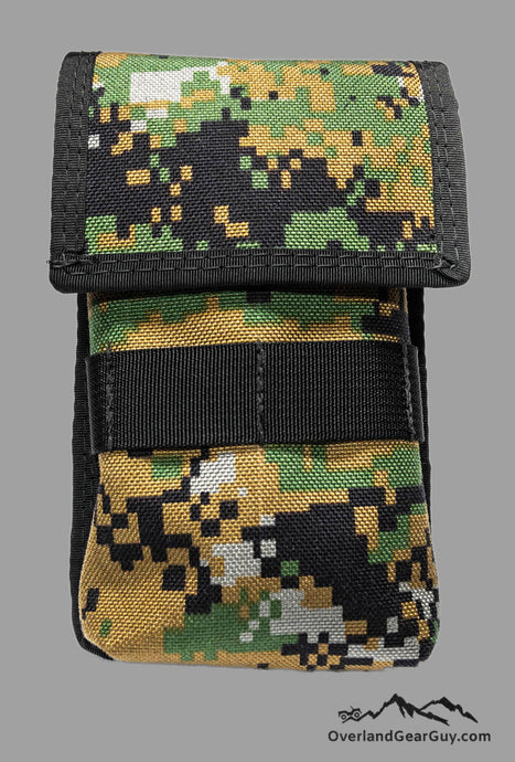 Cell Phone Deluxe Pocket with MOLLE by Overland Gear Guy