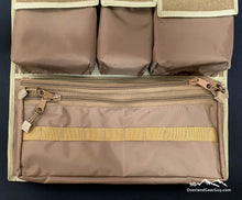 Load image into Gallery viewer, Universal Tan Seat Organizer by Overland Gear Guy - 4Runner Seat Organizer