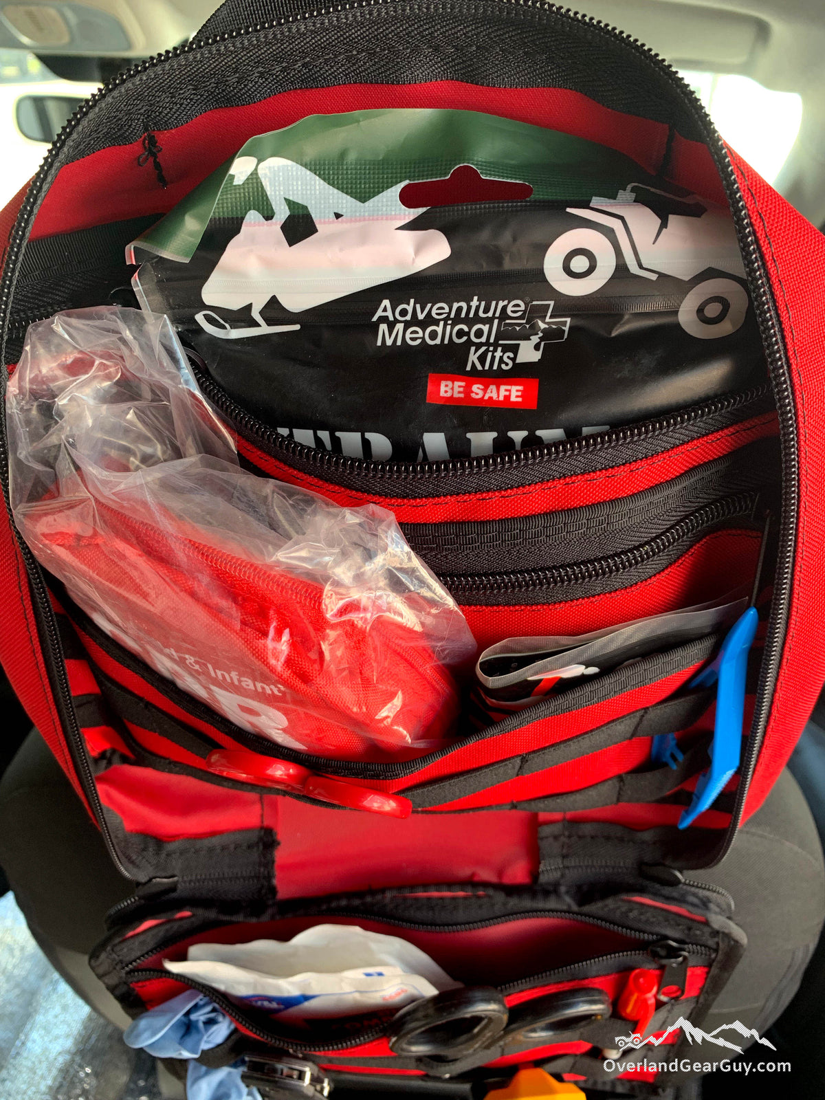 First Aid Kit Headrest Pouch - Vehicle First Aid Kit by Overland Gear ...