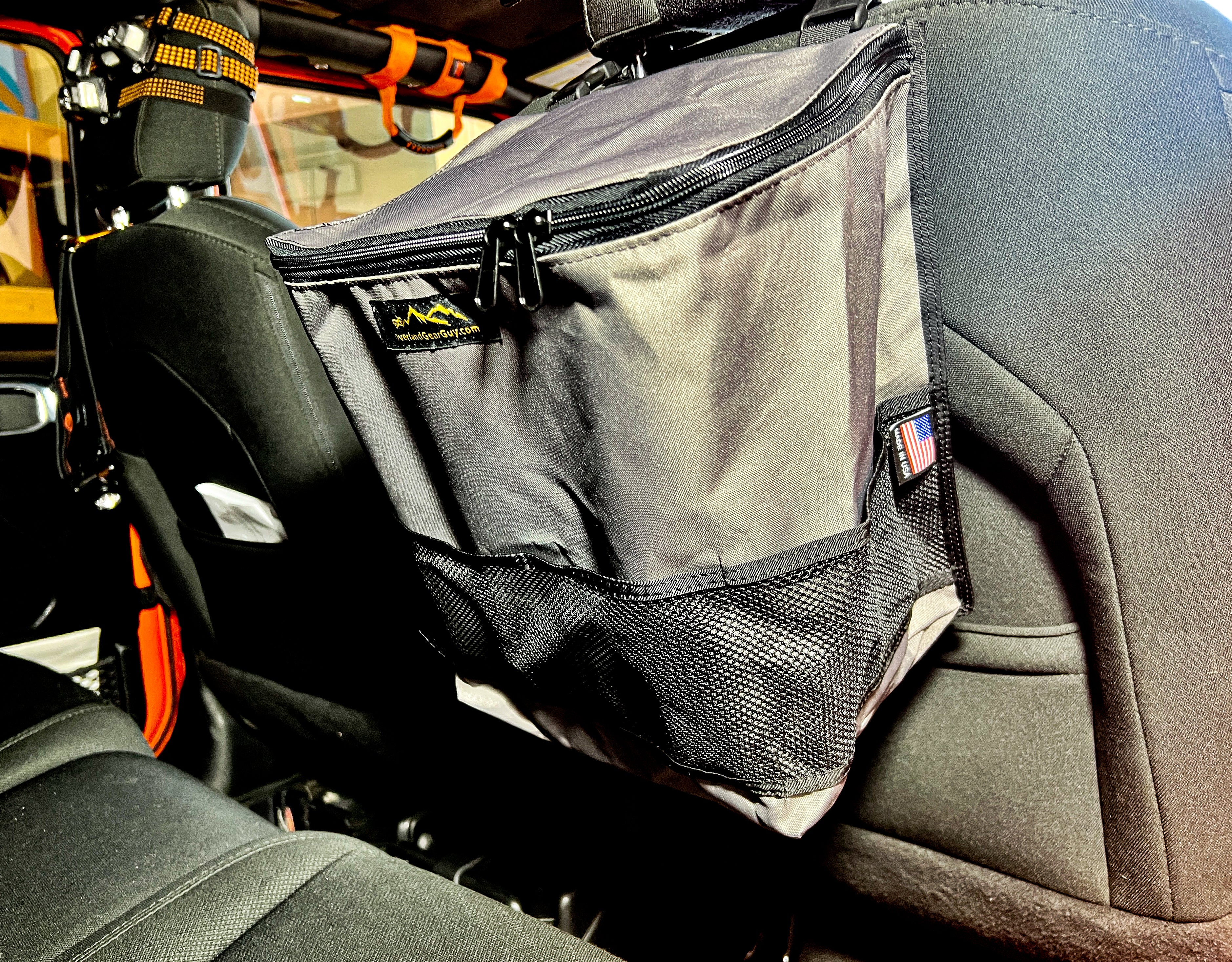 IMAGINEA Car Handbag Holder Leather Hanging Storage Bag Anti-Slip