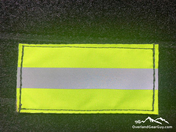 Fluorescent Lime Reflective Patch by Overland Gear Guy