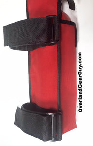 Fire Extinguisher Pouch for Jeep Wrangler by Overland Gear Guy - Available in multiple colors
