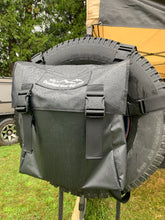 Load image into Gallery viewer, Saint Helens Trail Bag by Overland Gear Guy is great for stowing trash, recycle, dirty boots, recovery gear. Spare Tire Storage Bag, Off Road Tire Trash Bag, Camping Trash Bag, Overland Gear, overland gear. Camping Trash Bag, Spare Tire Recycle Bag, Camp accessories