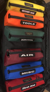 Modular Tool Pouch with velcro ID tag by Overland Gear Guy
