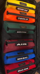 Modular Tool Pouch with velcro ID tag by Overland Gear Guy