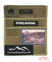 Load image into Gallery viewer, Jeep Passenger Grab Handle Accessories Flat Pocket with Velcro by Overland Gear Guy