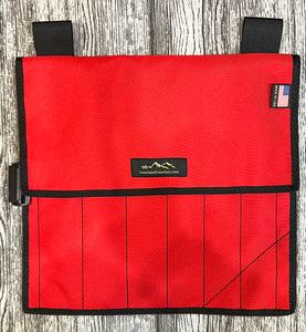 Knife Roll - Knife Wrap Red