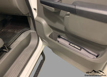 Load image into Gallery viewer, Custom Door Cubby Pouches for Nissan NV, Nissan NV van accessories by Overland Gear Guy, Electrical storage bag