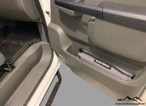 Custom Door Cubby Pouches for Nissan NV, Nissan NV van accessories by Overland Gear Guy, Electrical storage bag