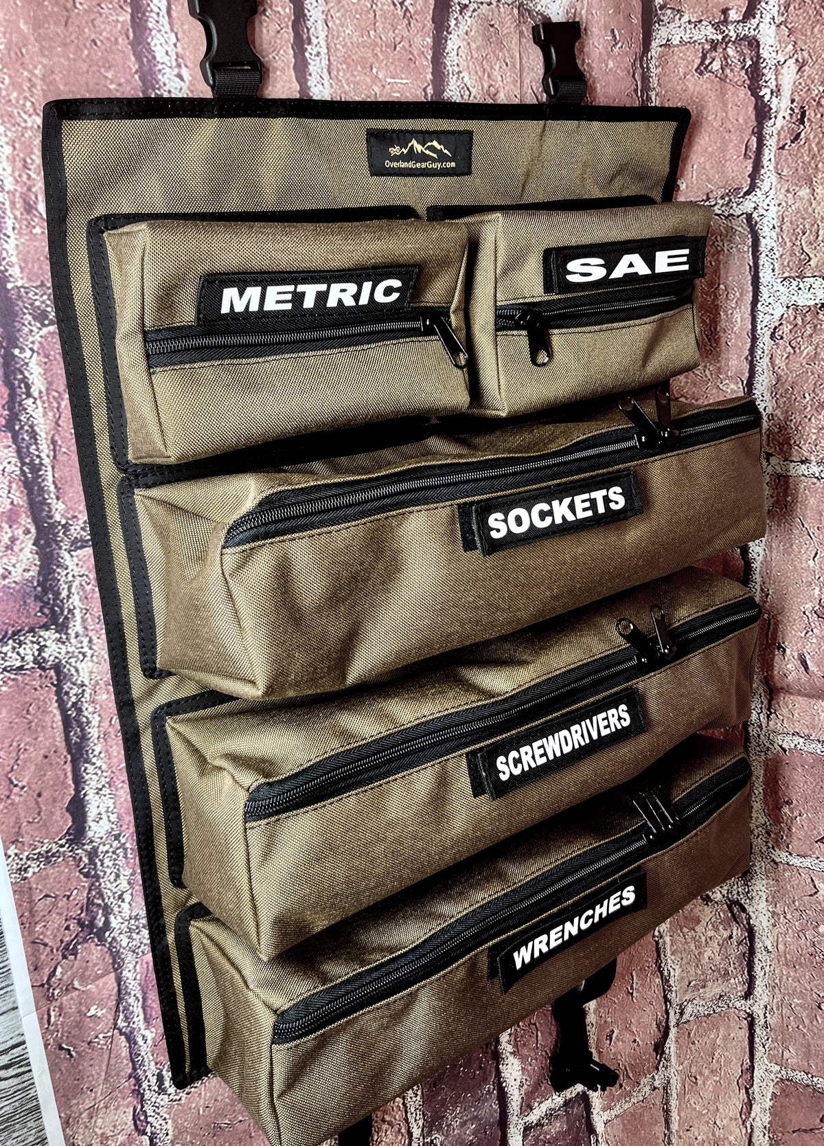 Overland Tool Roll Organizer - Vehicle Tool Bag Organizer by Overland ...