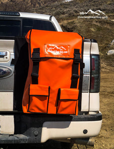 Truck Tailgate Trash Storage Bag by Overland Gear Guy - Truck Tail gate backpack