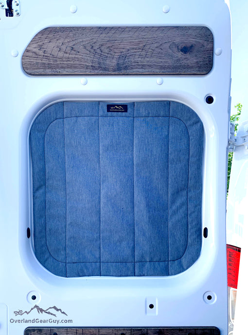 Premium Promaster Rear Window Covers by Overland Gear Guy