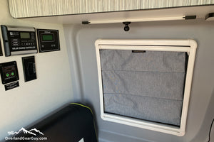 Revel Insulated Window Pillow - Insulated Window Covers by Overland Gear Guy - Winnebago Revel accessories