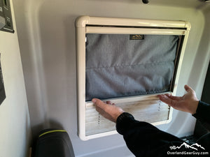 Revel Insulated Window Pillow - Lounge Room Window by Overland Gear Guy - Winnebago Revel accessories