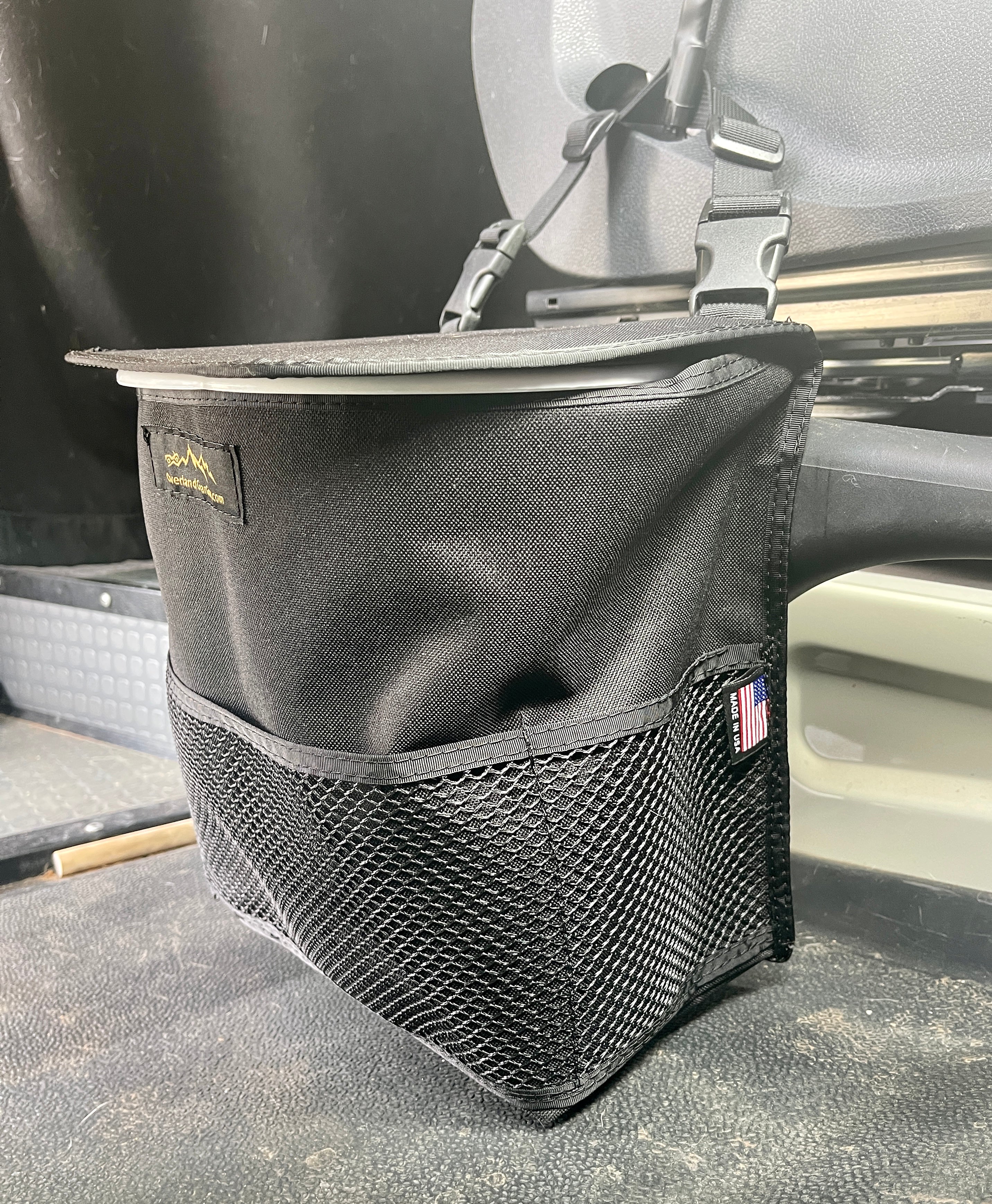 Garbage Bag Box Van Holder Medium Headrest Trash Bag - Van Trash Bag - Overland Van Accessories ...