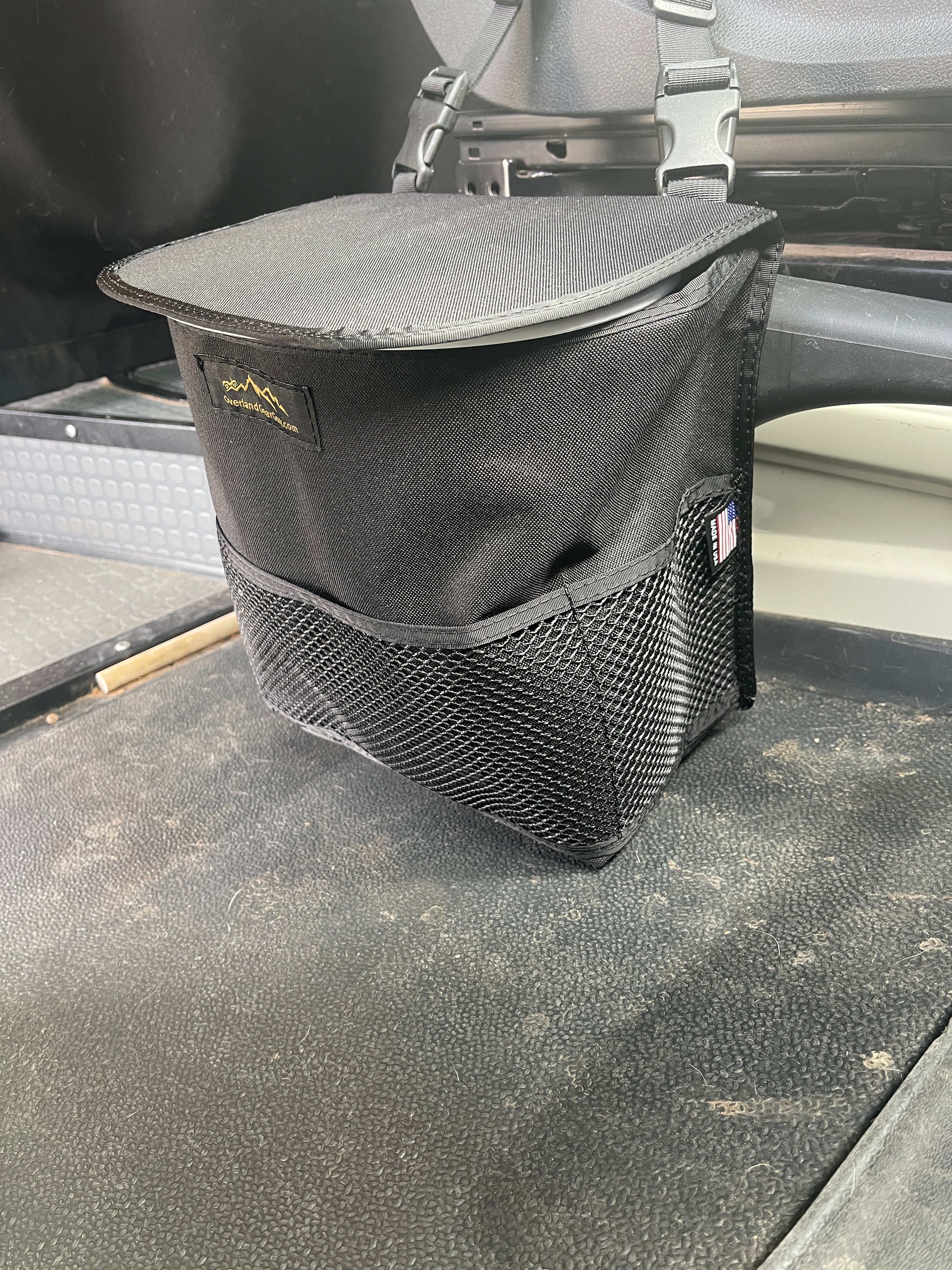 Garbage Bag Box Van Holder Medium Headrest Trash Bag - Van Trash Bag - Overland Van Accessories ...
