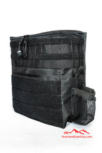 Load image into Gallery viewer, Custom Black Headrest Storage Bag by Overland Gear Guy