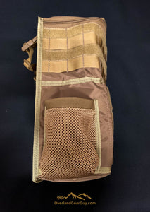Custom Coyote Headrest Storage Bag by Overland Gear Guy