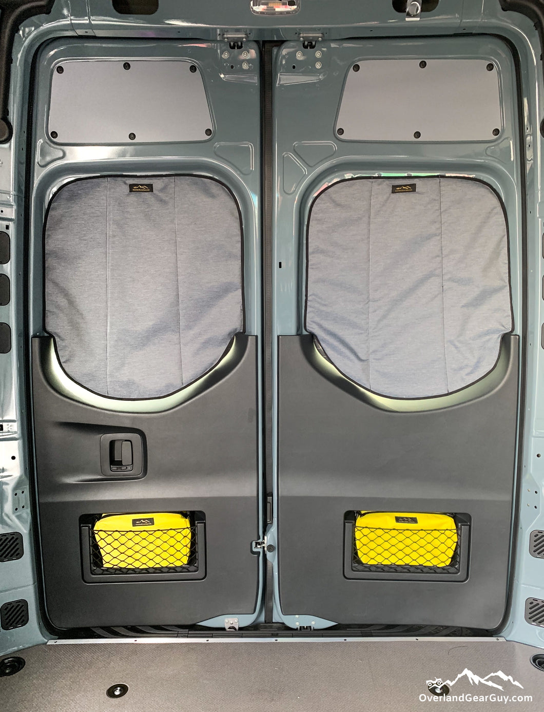 Sprinter Van Magnetic Rear Window Covers by Overland Gear Guy