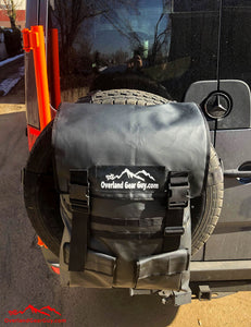 Sprinter Van Spare Tire Bag by Overland Gear Guy - Van Conversion Storage