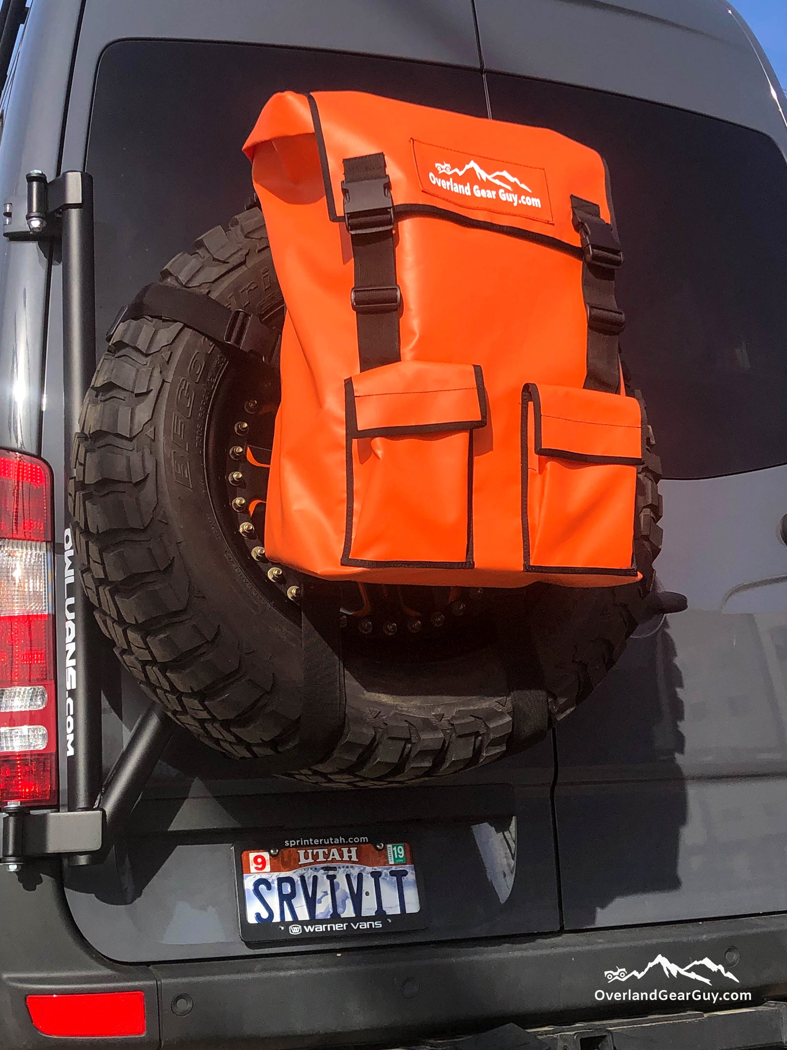 Overland Vehicle Systems RalliTEK Edition XL Trash Bag with Tire Mount