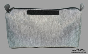 Gray Storage Pouch with velcro ID Tag by Overland Gear Guy