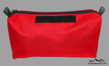 Load image into Gallery viewer, Red Modular Tool Pouch with velcro ID tag by Overland Gear Guy