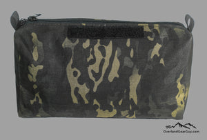Black Crye Multicam Tool Pouch with velcro ID Tag by Overland Gear Guy