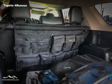 Load image into Gallery viewer, 4Runner Rear Organizer, 4Runner Seat Organizer, 4Runner Seat Caddy, Toyota accessories by Overland Gear Guy