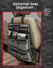 Load image into Gallery viewer, **RTS** Universal Seat Organizer - Coyote