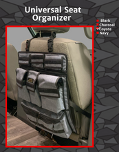 Load image into Gallery viewer, **RTS** Universal Seat Organizer - Coyote