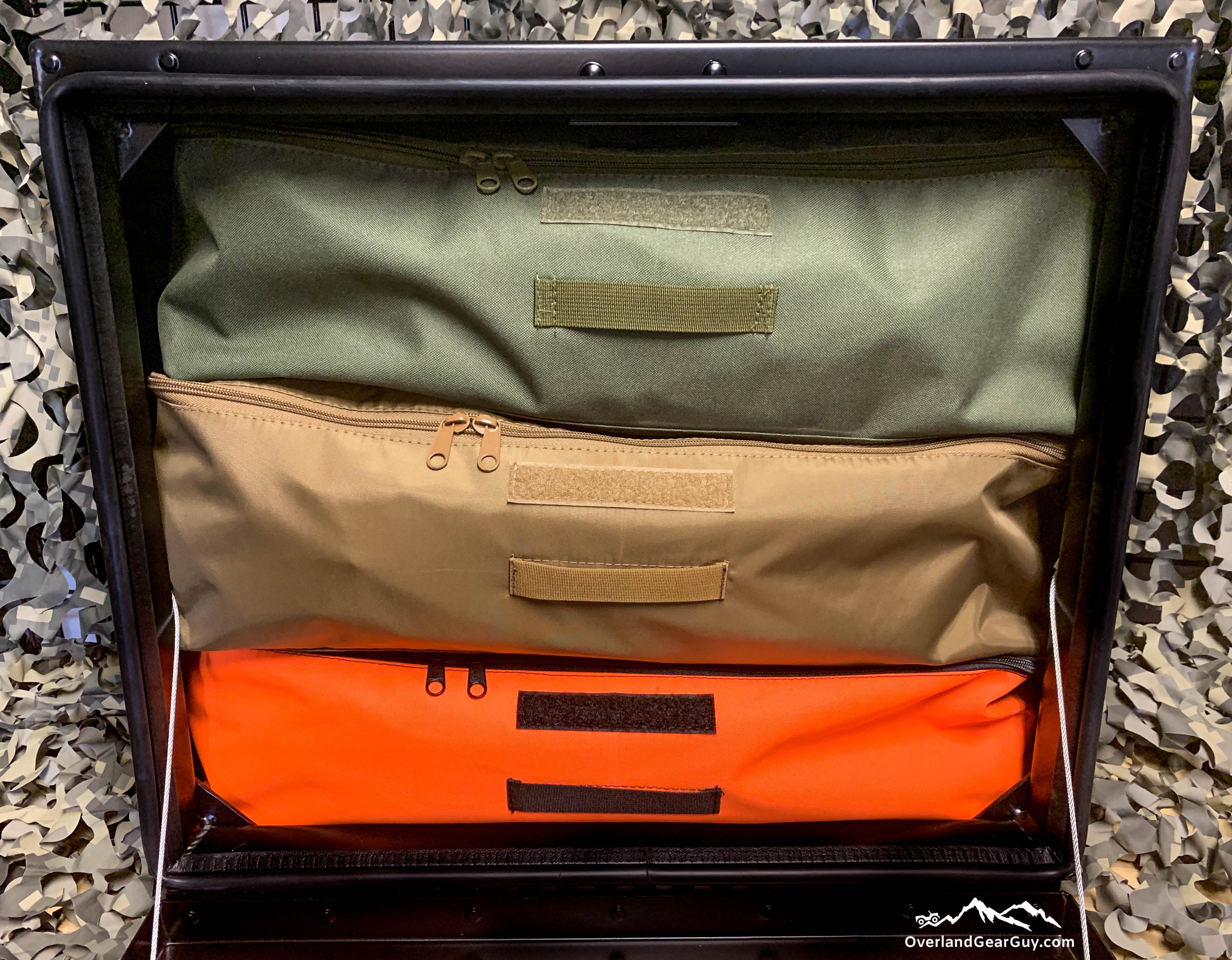 camping gear box Van Gear Box Storage Bag Set