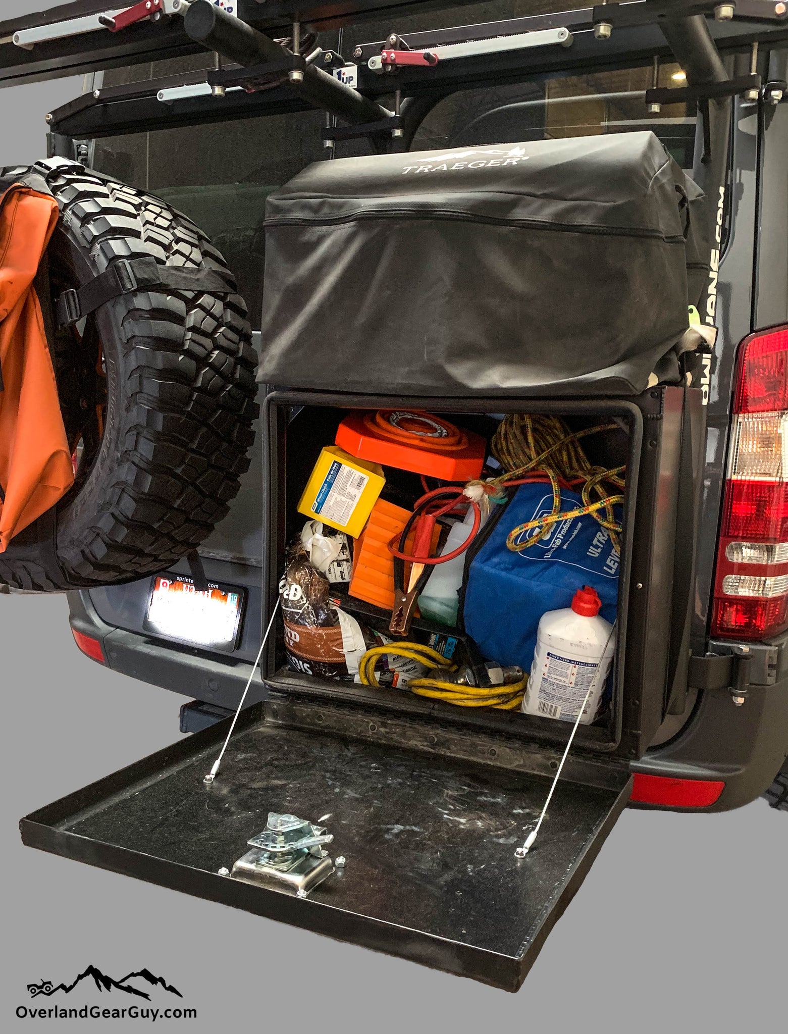 Mule Bag Divider Pouch, Van Overhead Storage Locker Divider Bag – Overland  Gear Guy
