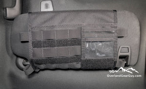 MOLLE vehicle visor organizer by Overland Gear Guy