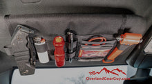 Load image into Gallery viewer, MOLLE vehicle visor organizer by Overland Gear Guy