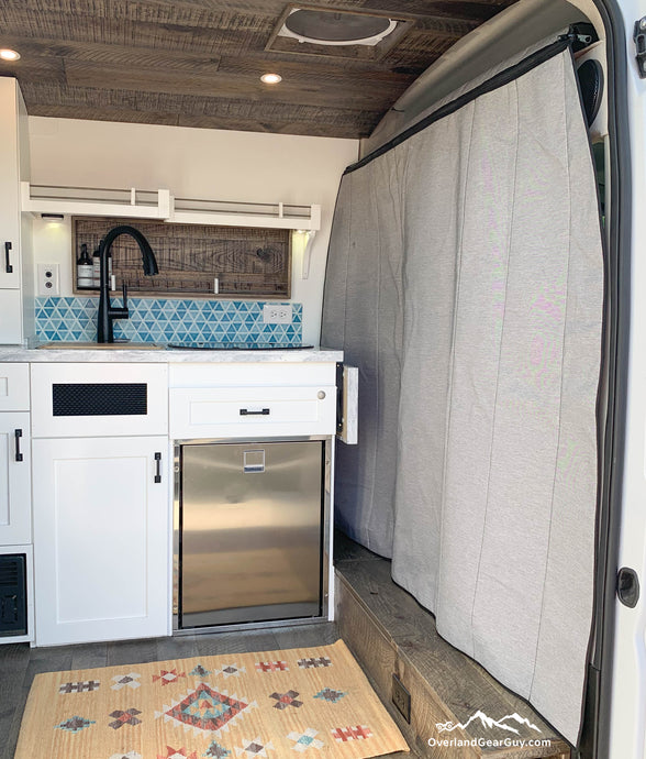 Promaster Van Wall Partition, Promaster Privacy Wall by Overland Gear Guy