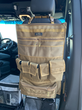 Load image into Gallery viewer, Seat Organizer, AR15, Self Defense, 2nd Amendment , NRA, Concealed Hidden, Open Carry, Vehicle, Van, Jeep, Stay Organized, 